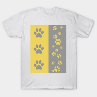 PAWPRINT STRIPES T-Shirt